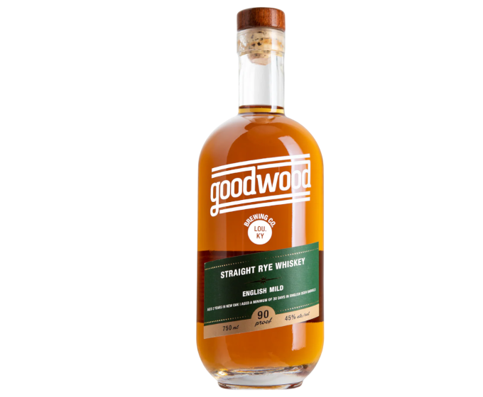 Goodwood English Mild Straight Rye 750ml