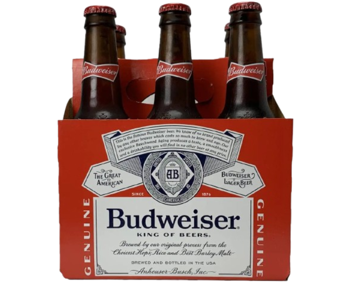 Budweiser 12oz 6-Pack Bottle