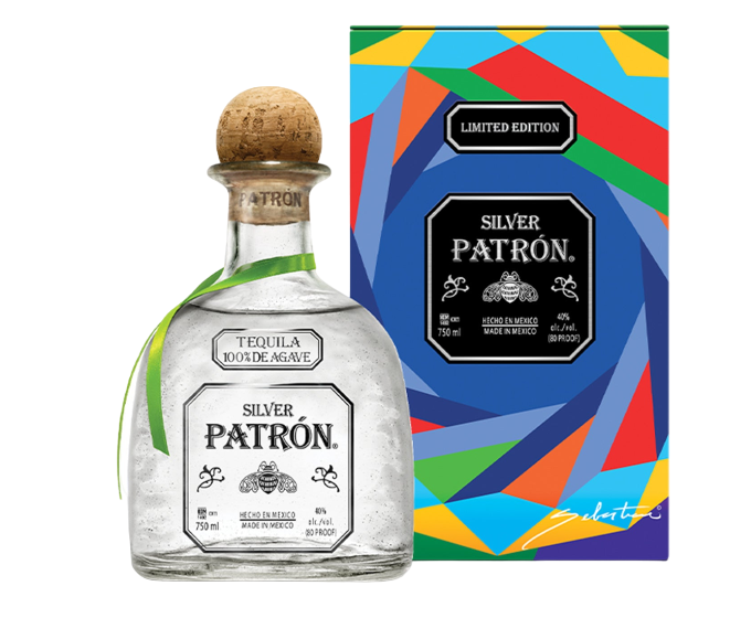 Patron Silver Heritage Tin 750ml (Scan Correct Item)