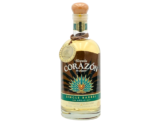 Corazon de Agave Single Barrel Anejo 750ml ($4 ,30ml Pour)
