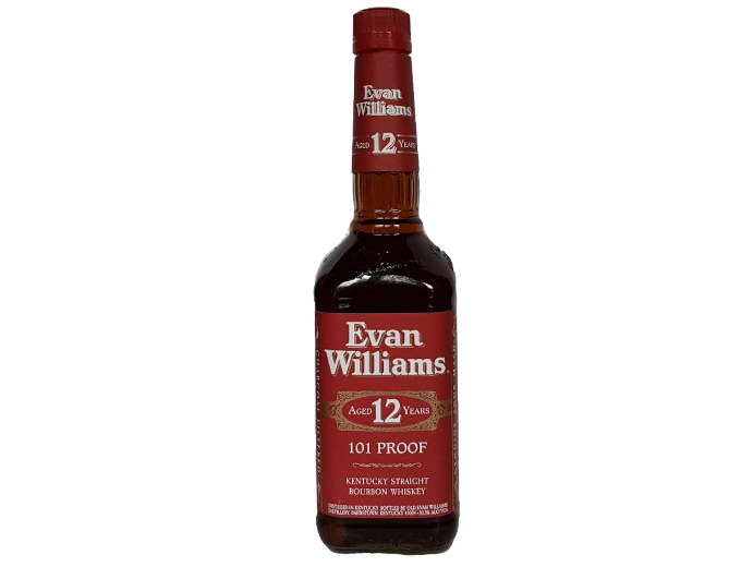 Evan Williams 12 Years 101 Proof 750ml ($10 ,30ml Pour)