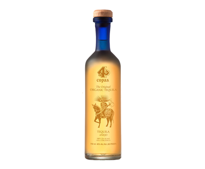 4 Copas Organic Anejo 750ml ($5, Pour 30ml)