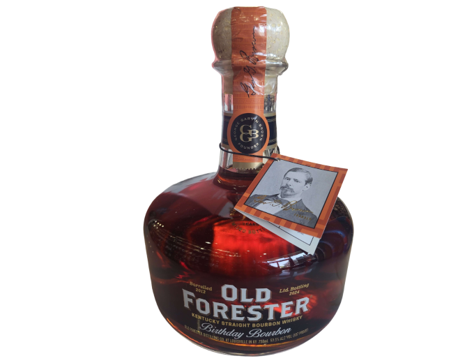 Old Forester Birthday Release 107 Proof 2024 Edition 750ml ($35 ,30ml Pour)