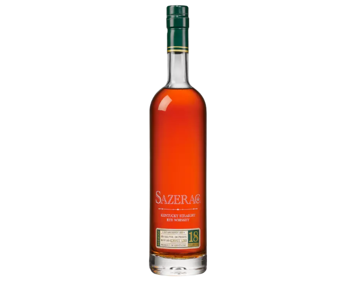 Sazerac 18 Year Rye 750ml (Fall 2023) ($100 ,30ml Pour)
