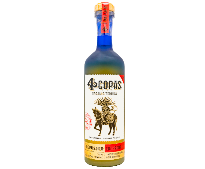4 Copas Organic Reposado 110pf 750ml ($6, Pour 30ml)