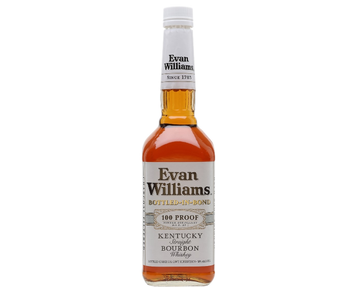 Evan Williams White Label Bottled In Bond 1.75L ($2, Pour 30ml)