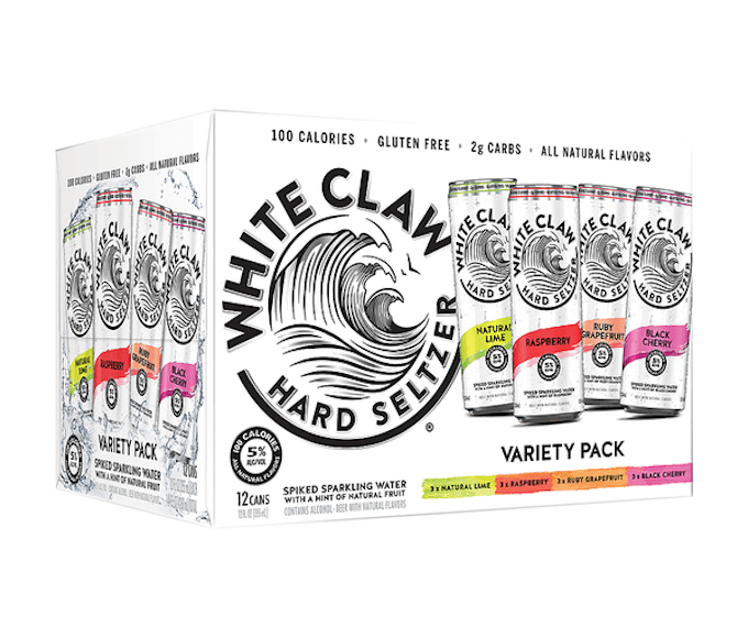 White Claw Hard Seltzer Variety Pack # 1 12-Pack Can