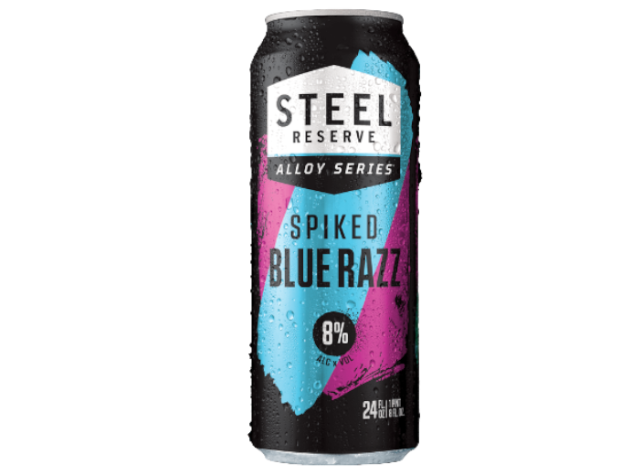 Steel Reserve Blue Razz 24oz Single Can