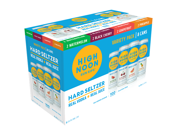 High Noon Hard Seltzer Variety Pack Original 8-Pack Can