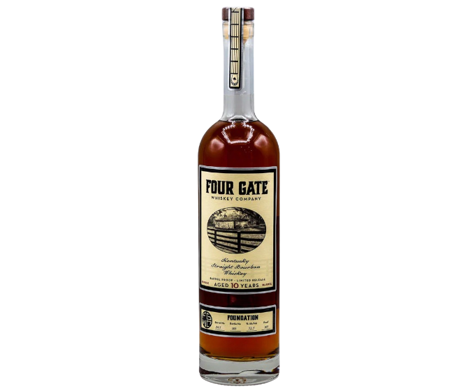 Four Gate Foundation 10 Years Straight Bourbon 750ml ($10, Pour 30ml)