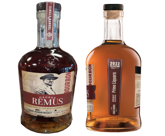 George Remus Cask Straight Bourbon 750ml (Primo Liquor 2022) ($4, Pour 30ml)