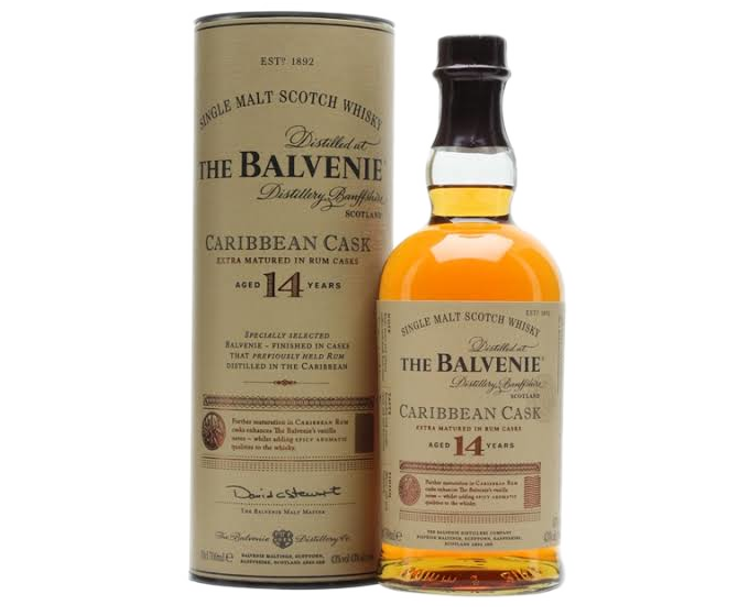 The Balvenie 14 Years Caribbean Cask 750ml ($5, Pour 30ml)