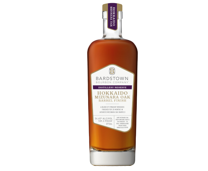 Bardstown Hokkaido Mizunara Oak Barrel Finish 109.3 Proof 375ml ($20, 30ml Pour)