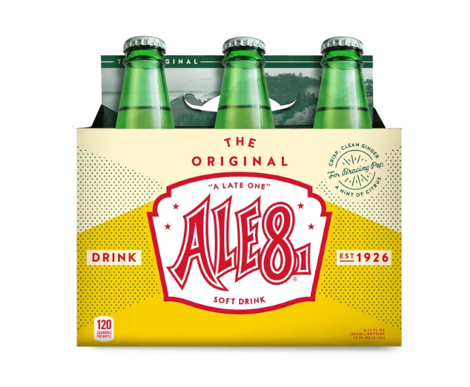 Ale 8 One Regular Soda 12oz 6-Pack Bottle