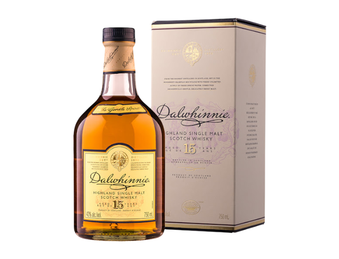 Dalwhinnie 15 Years 750ml ($5, Pour 30ml)