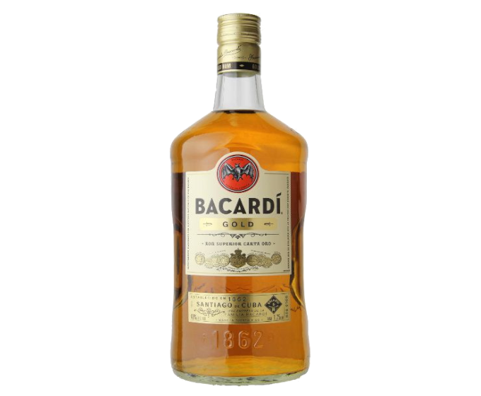 Bacardi Gold 1.75L ($2, Pour 30ml)