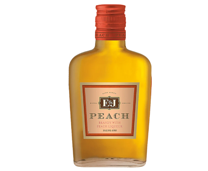 E & J Peach 200ml