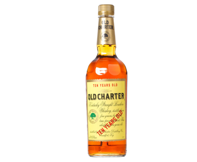 Old Charter 10 Years Embossed 2001 750ml (Scan Correct Item)