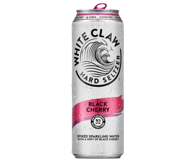 White Claw Hard Seltzer Black Cherry 19.2oz Single Can