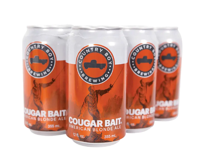 Country Boy Cougar Bait 12oz 6-Pack Can