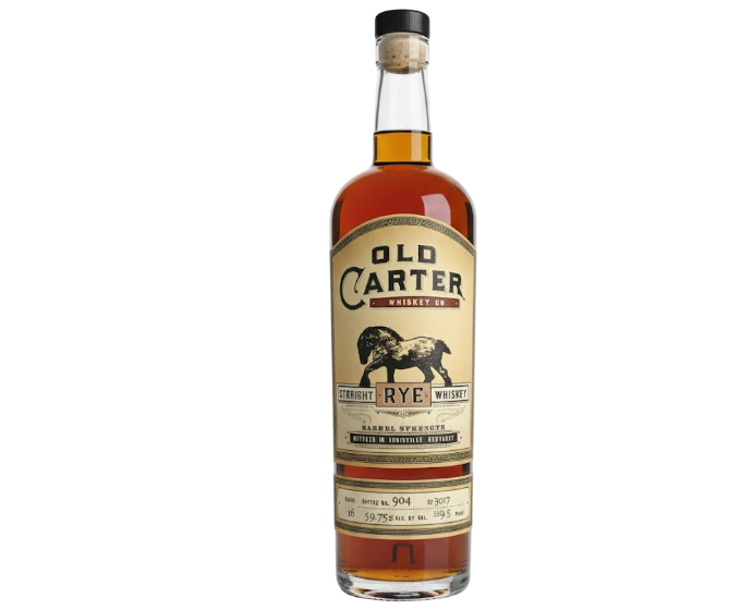Old Carter Batch 16 Rye 119.5 Proof 750ml (No Barcode)