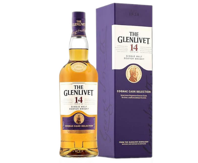 The Glenlivet 14 Years Cognac Cask 750ml ($3, Pour 30ml)