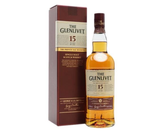 The Glenlivet 15 Years French Oak 750ml ($5, Pour 30ml)