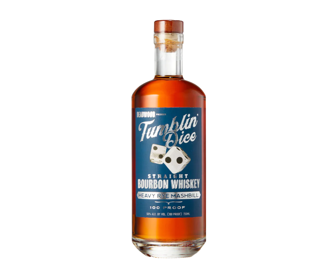 Deadwood Tumblin Dice Heavy Rye Bourbon Store Pick 7 Yr 113Prf 700ml (Scan Correct Item) ($4, Pour 30ml)