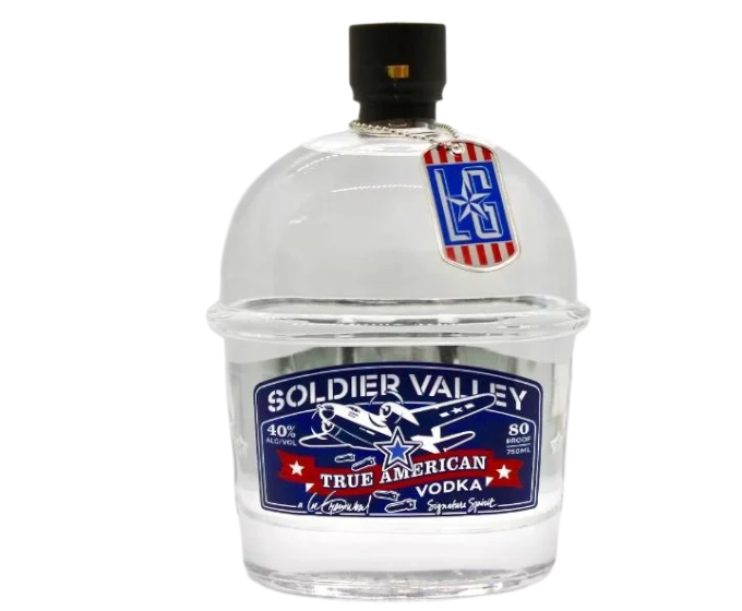 Soldier Valley Lee Greenwood True American Vodka 750ml