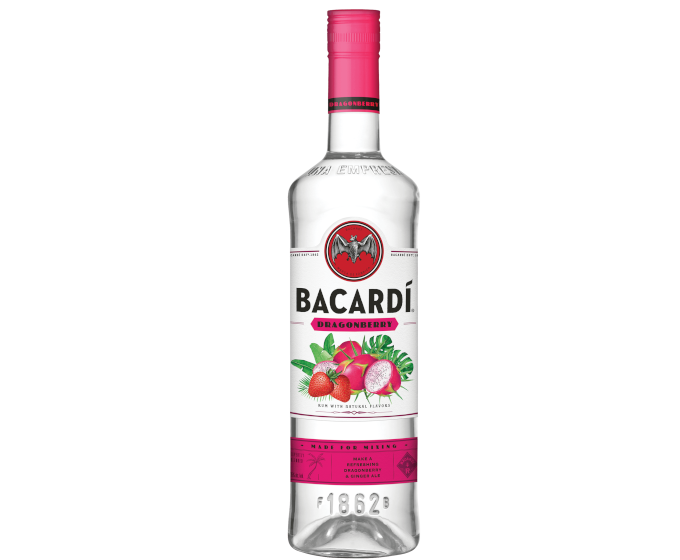 Bacardi Dragonberry 1L ($2, Pour 30ml)