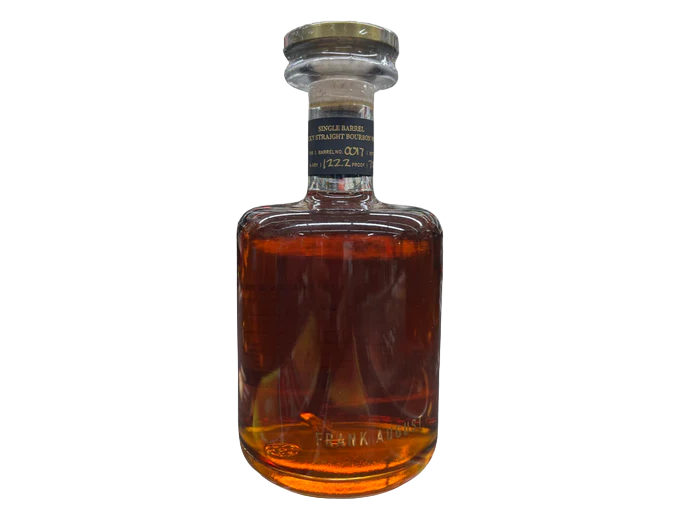 Frank August Single Barrel Cask Strength Straight 750ml