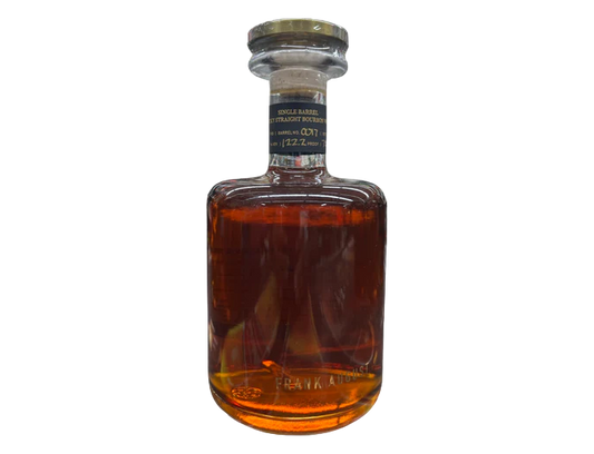 Frank August Single Barrel Cask Strength Straight 750ml