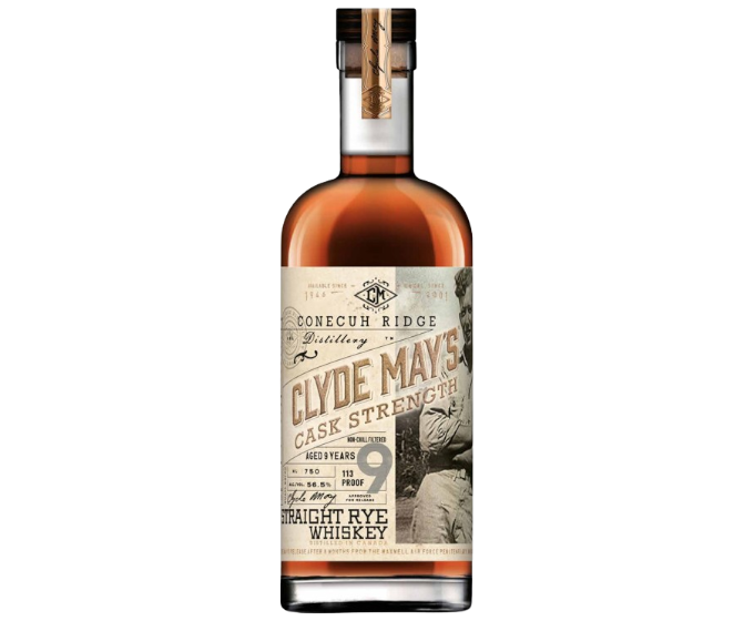 Clyde Mays 9 Years Straight Rye 750ml