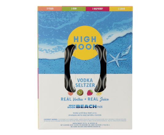 High Noon Hard Seltzer Beach Variety Pack 12oz 12-Pack Can