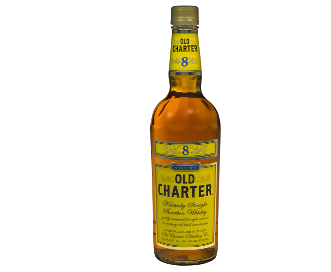 Old Charter 8 Years Embossed 750ml (Scan Correct Item)