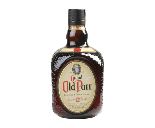 Grand Old Parr 12 Years 750ml ($2, Pour 30ml)