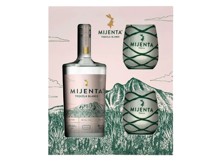 Mijenta Blanco Gift Set 750ml (With 2 Glasses)