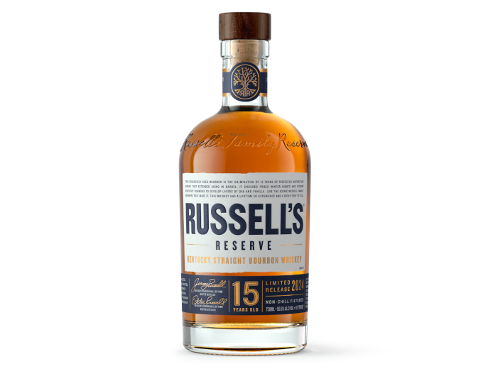 Russells Reserve 15 Year Kentucky Straight 750ml ($20, Pour 30ml)