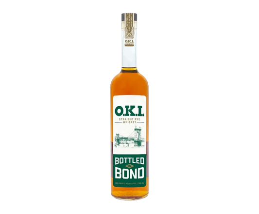 O.K.I Bottled In Bond Straight Rye 750ml ($4, Pour 30ml)