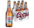 Coors Light 12oz 6-Pack Bottle