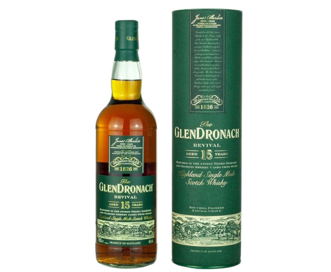 Glendronach 15 Years Revival 750ml ($8, Pour 30ml)