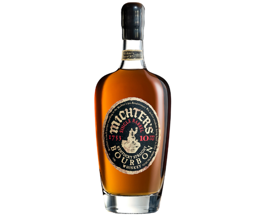 Michters 10 Years Single Barrel Bourbon 750ml ($15 ,30ml Pour)