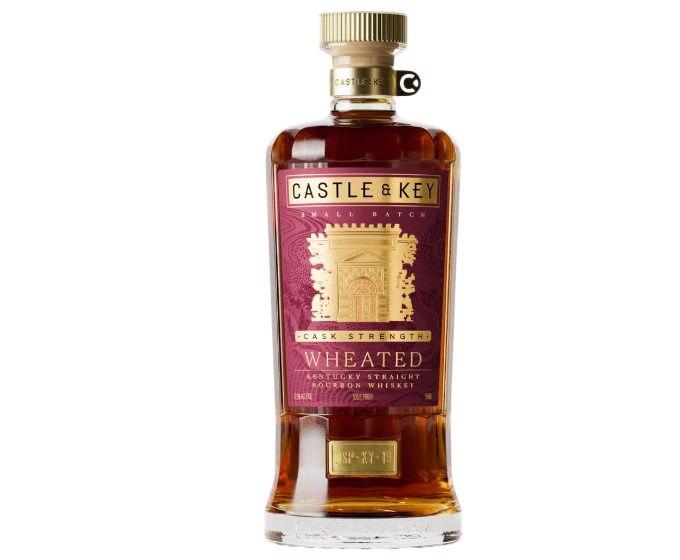Castle & Key Cask Strength Wheated 750ml