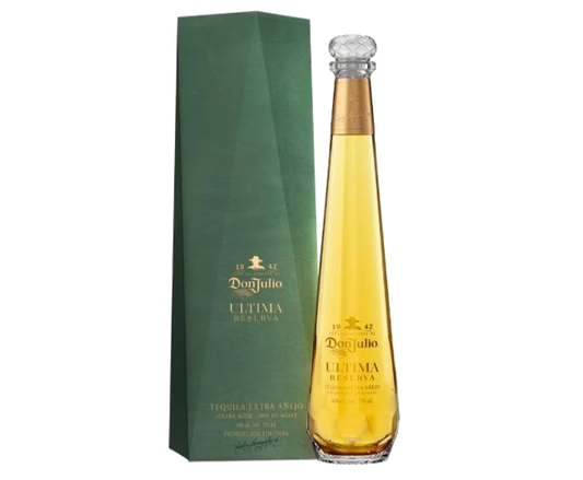 Don Julio Ultima Reserva Extra Anejo 750ml ($28 ,30ml Pour)