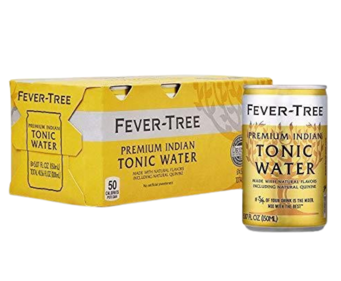 Fever Tree Indian Tonic Water 5oz 8-Pack Can