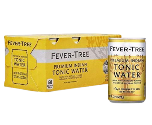 Fever Tree Indian Tonic Water 5oz 8-Pack Can