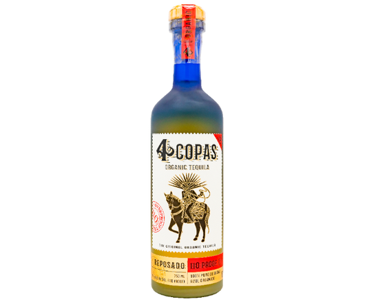 4 Copas Organic Reposado 110pf 750ml ($6, Pour 30ml)