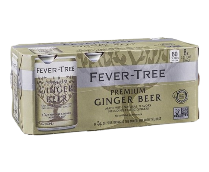 Fever Tree Ginger Beer 5oz 8-Pack Can