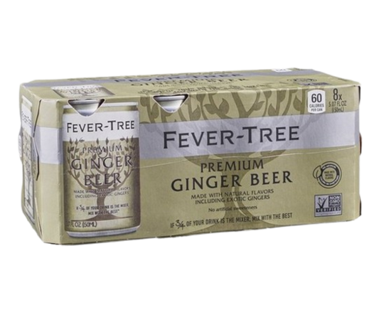 Fever Tree Ginger Beer 5oz 8-Pack Can