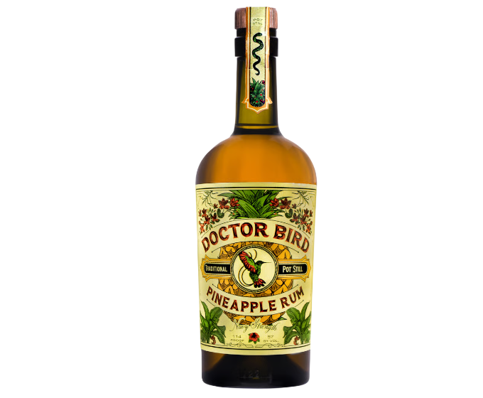 Two James Doctor Bird Pineapple Jamaican 750ml